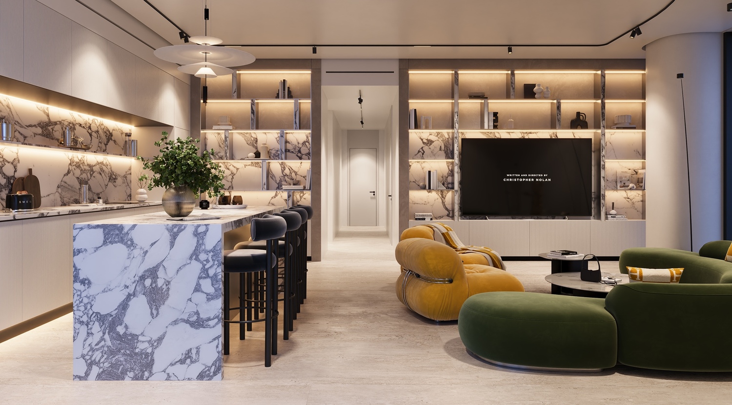 Villa Del Brunello interior 7