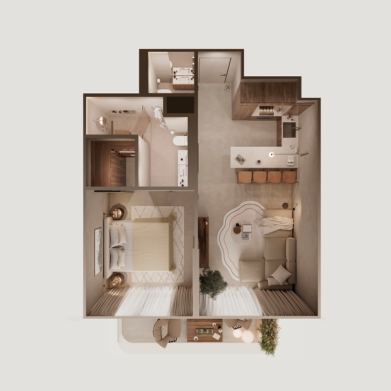 Apartments plan