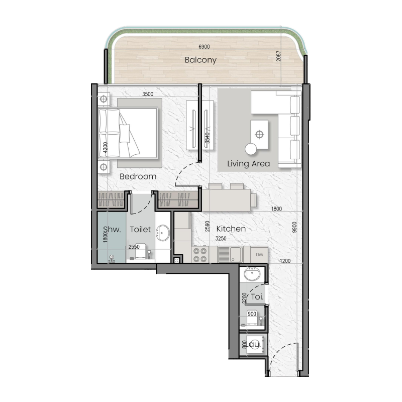 Apartments plan