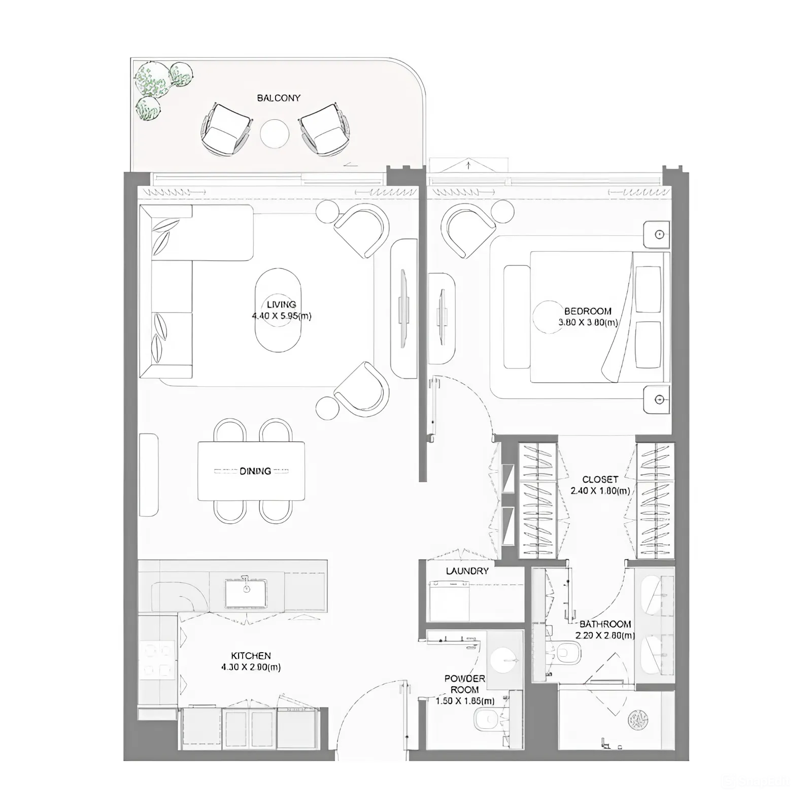 Apartments plan