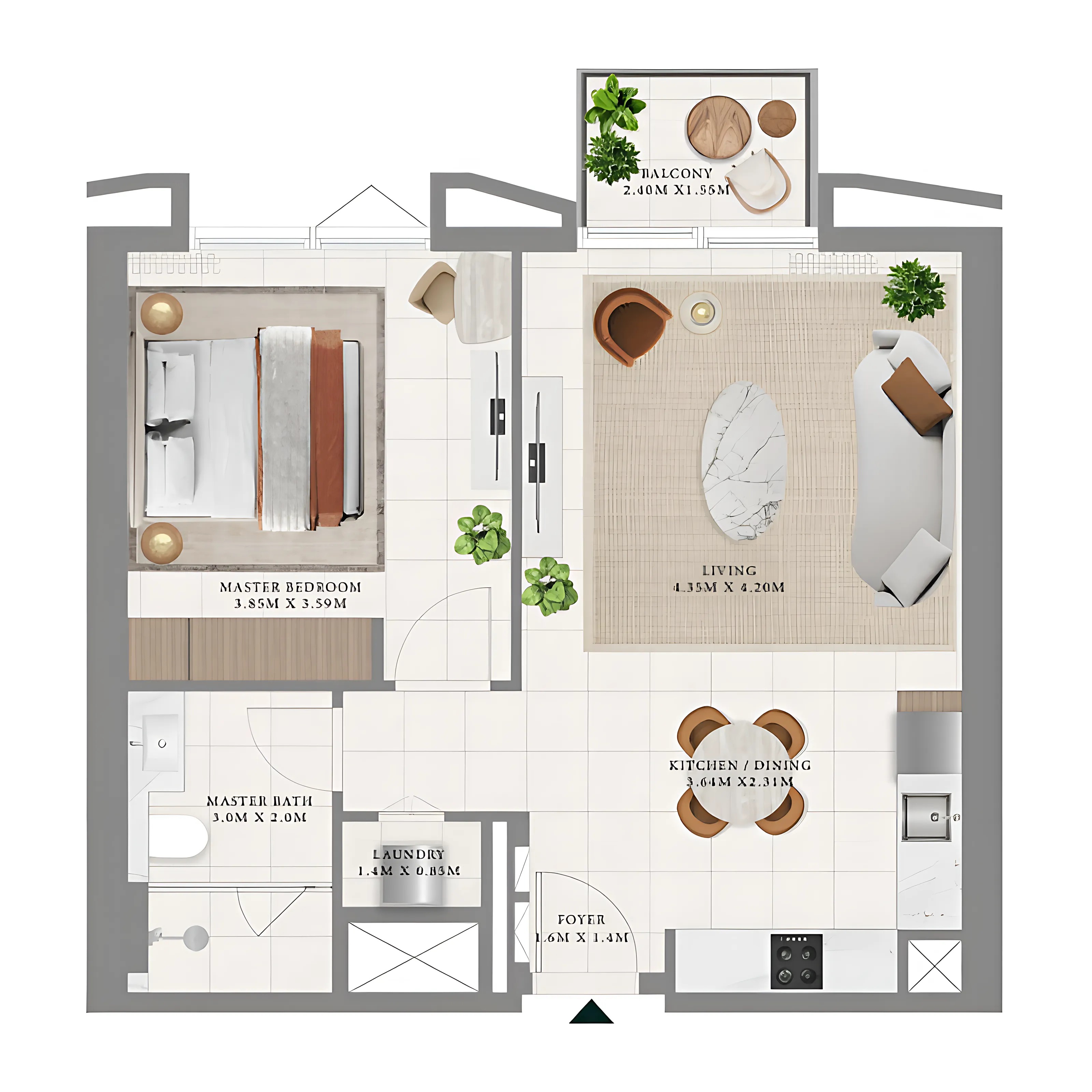 Apartments plan