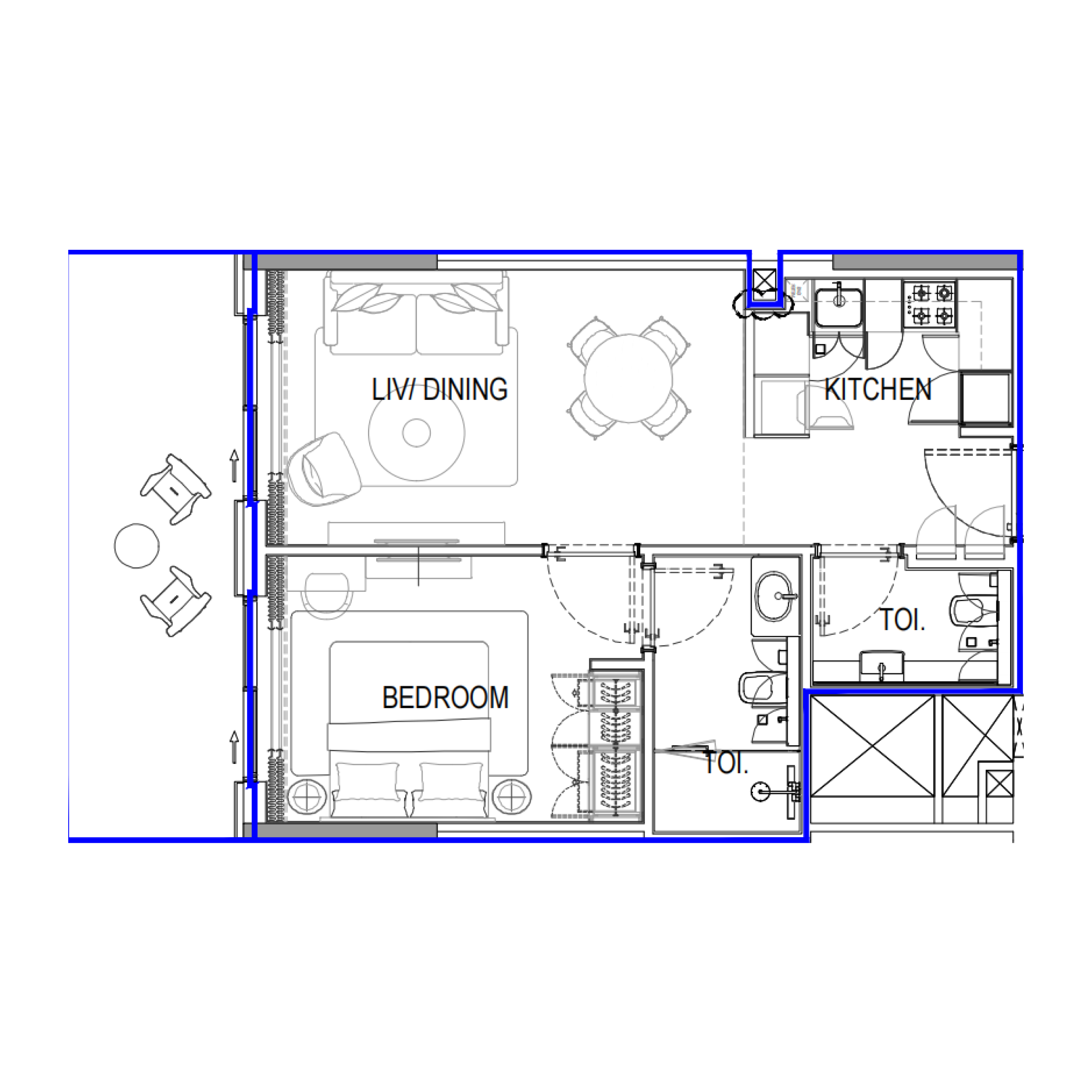 Apartments plan