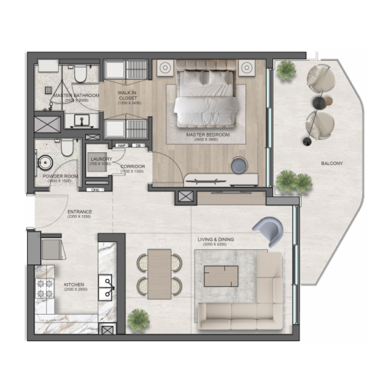 Apartments plan