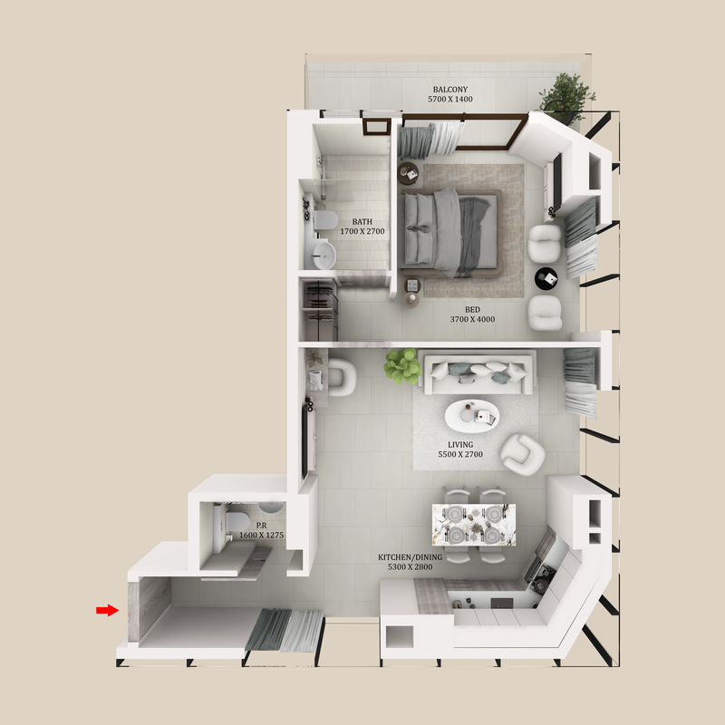 Apartments plan