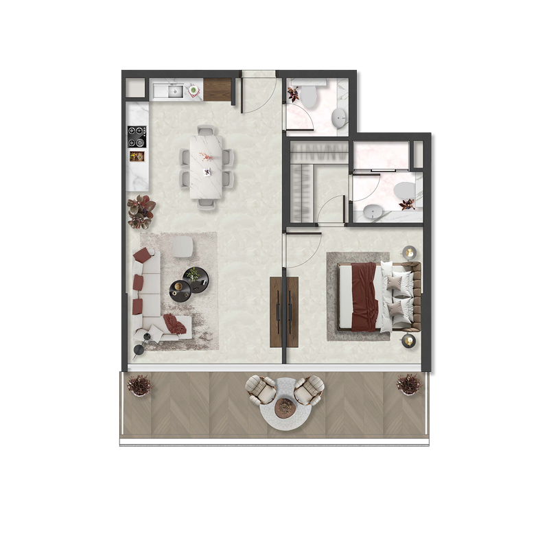 Apartments plan