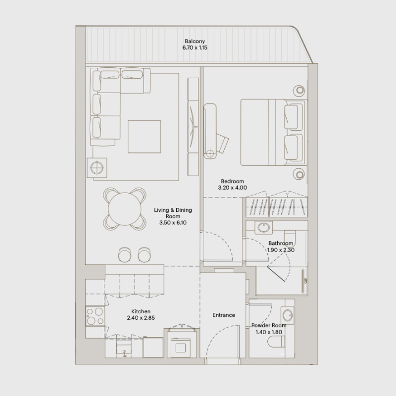 Apartments plan