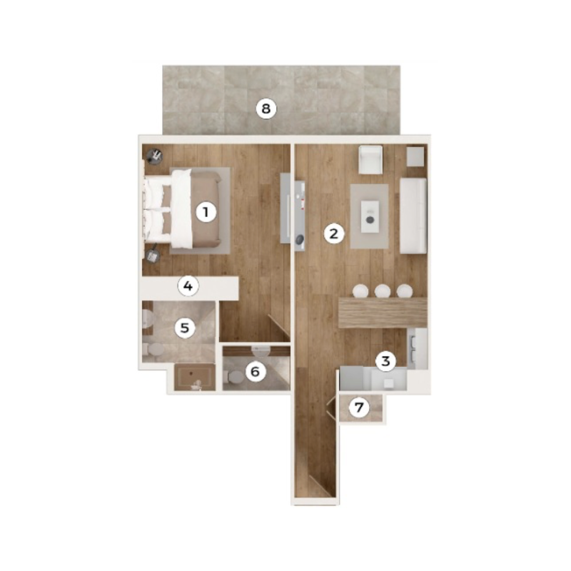 Apartments plan