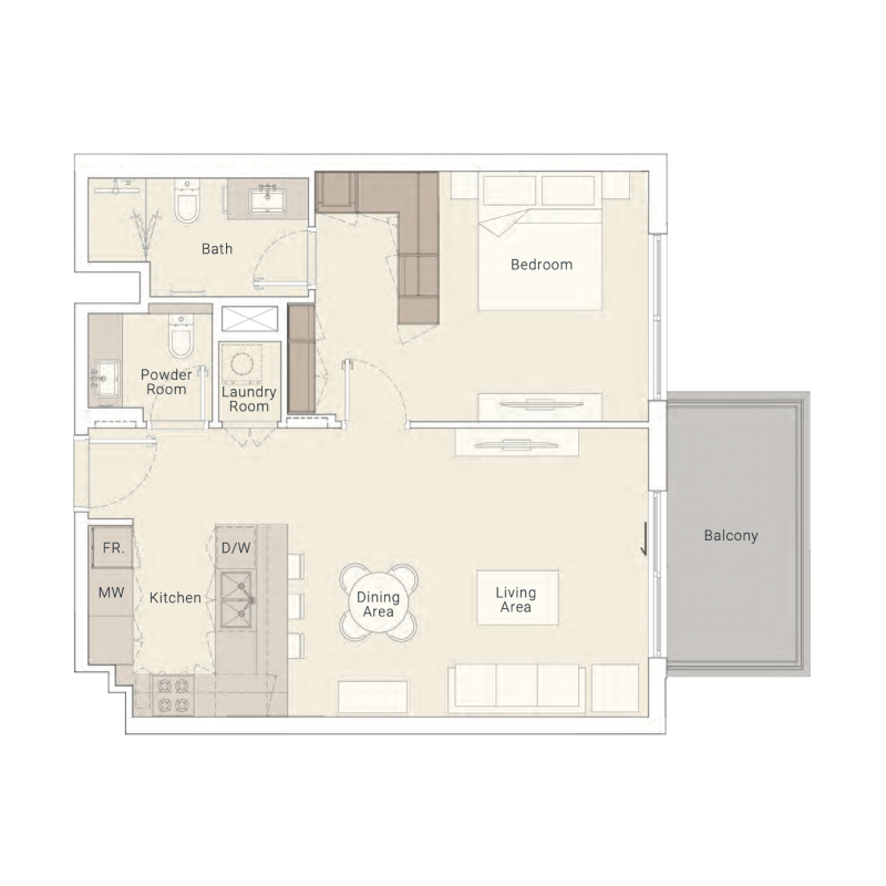 Apartments plan