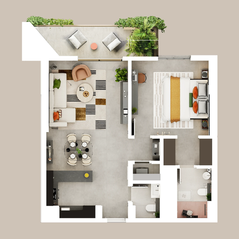 Apartments plan