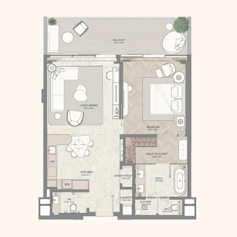 Apartments plan