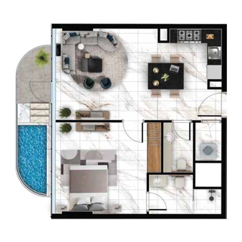 Apartments plan