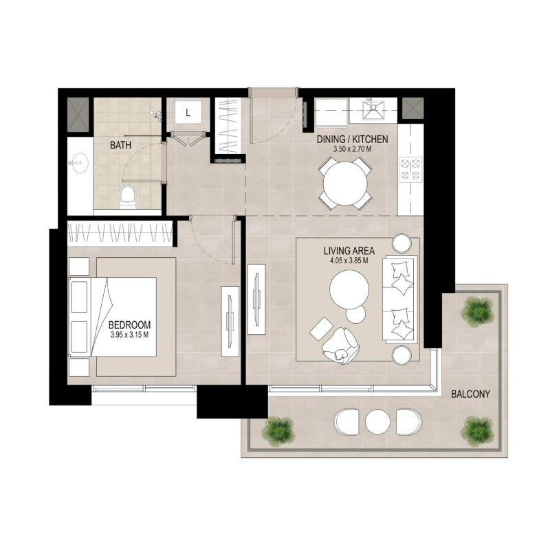 Apartments plan