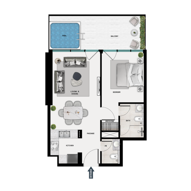 Apartments plan
