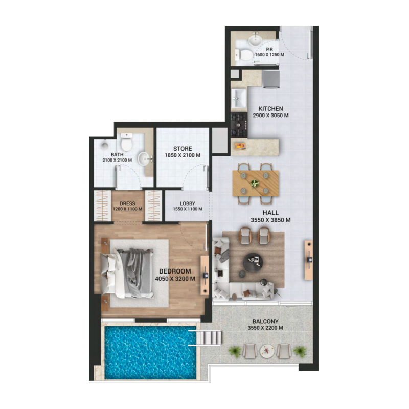 Apartments plan