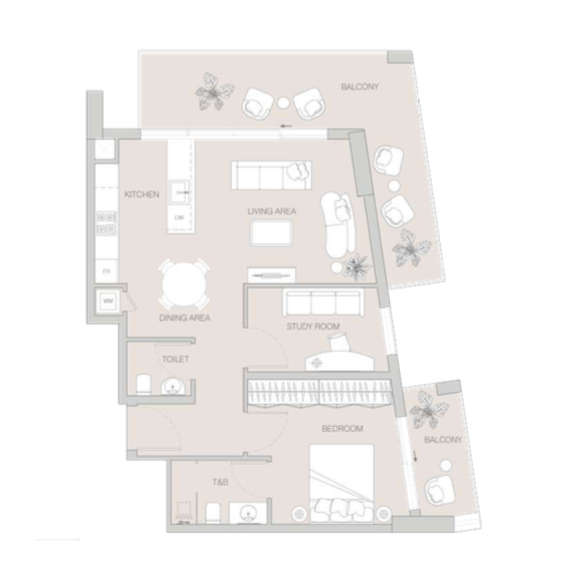 Apartments plan