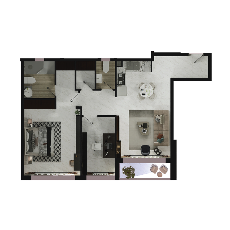 Apartments plan