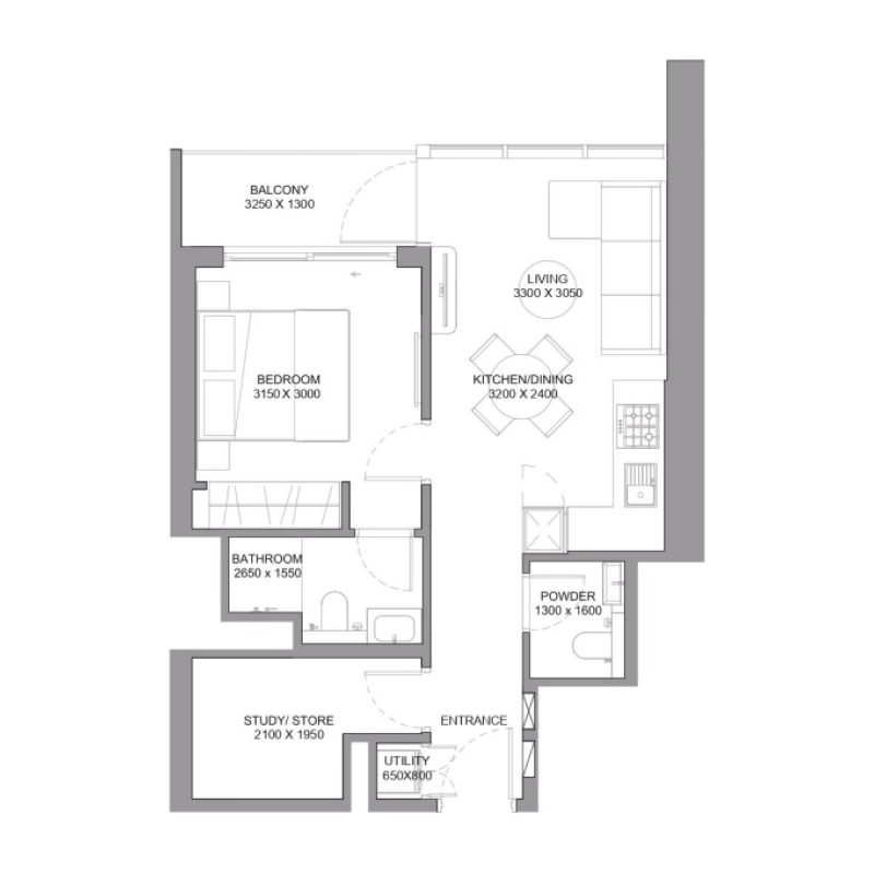 Apartments plan