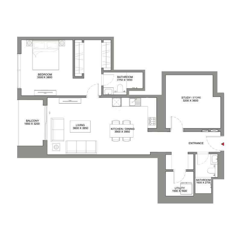 Apartments plan