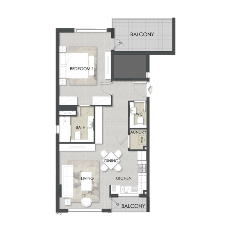 Apartments plan