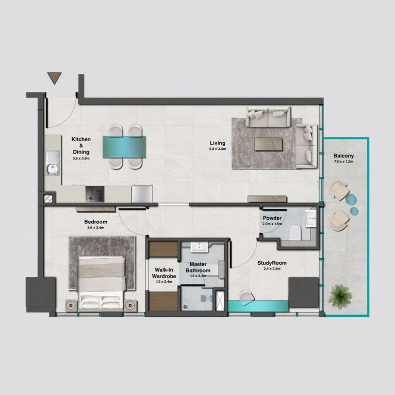 Apartments plan