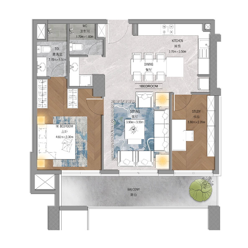 Apartments plan