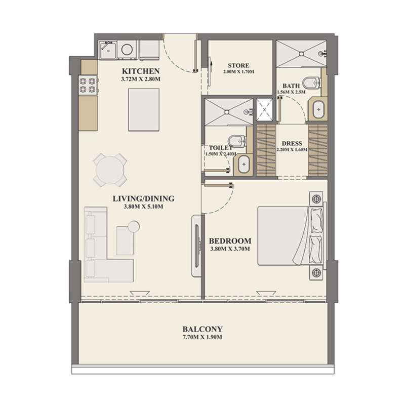 Apartments plan