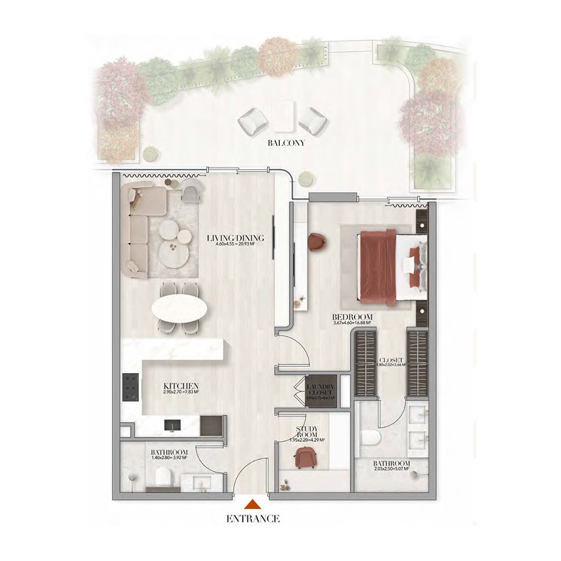 Apartments plan