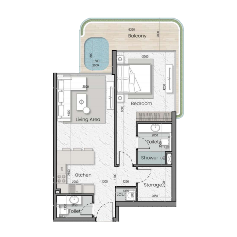 Apartments plan