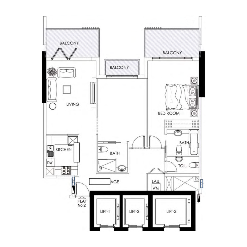 Apartments plan