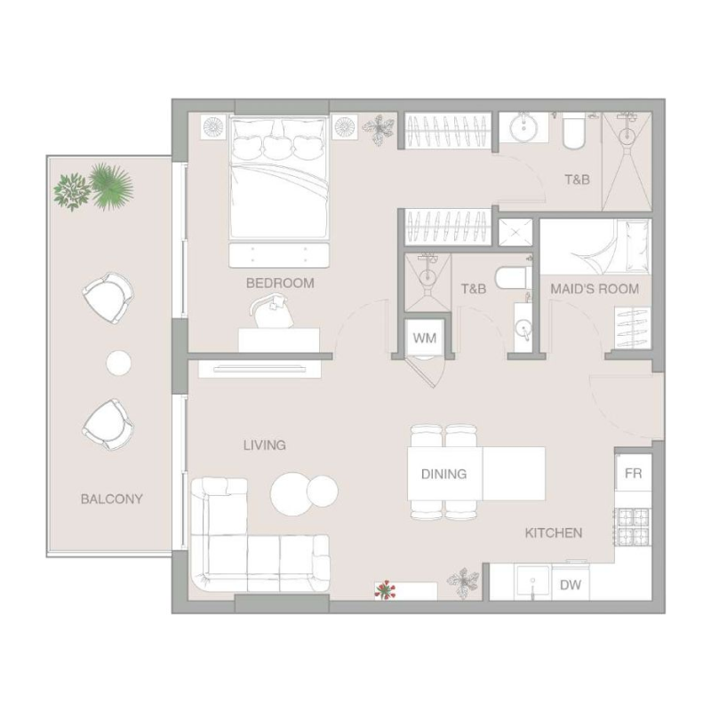 Apartments plan