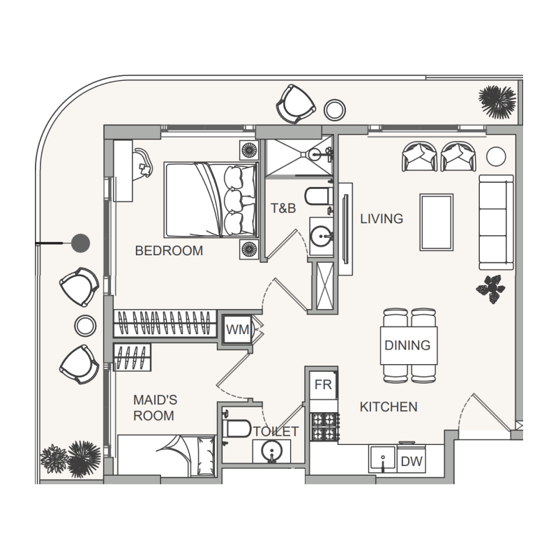 Apartments plan