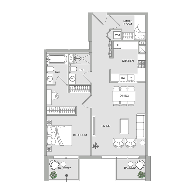 Apartments plan