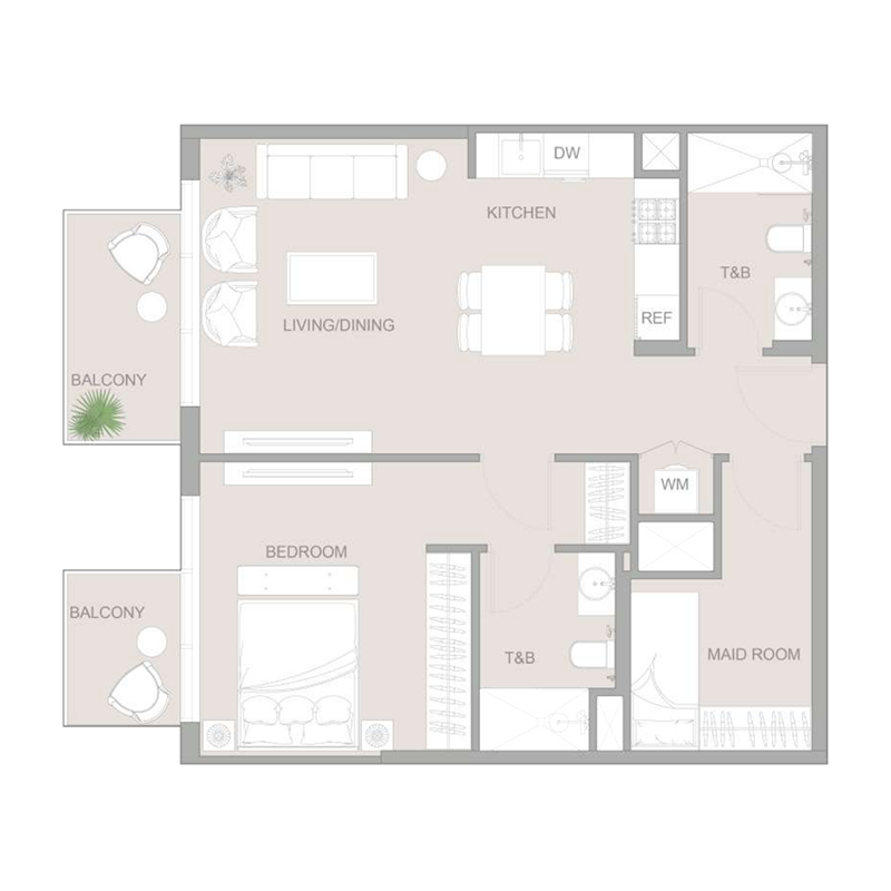 Apartments plan