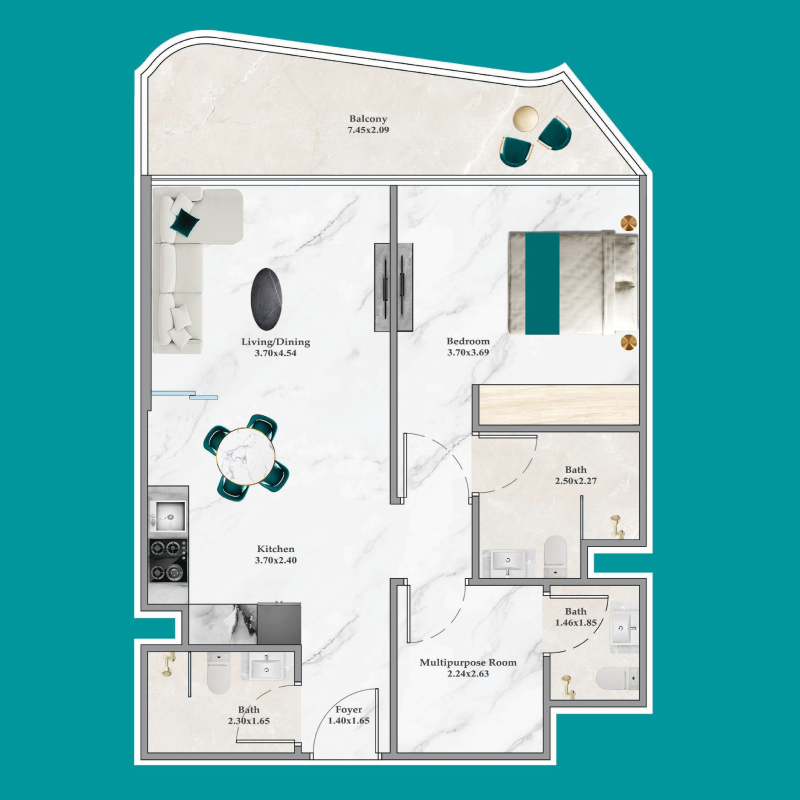 Apartments plan