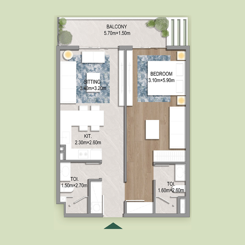 Apartments plan