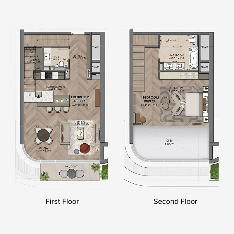 Duplex plan