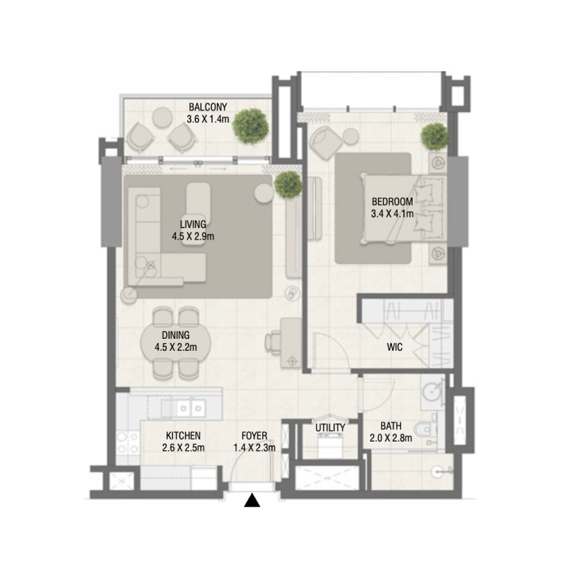 Apartments plan