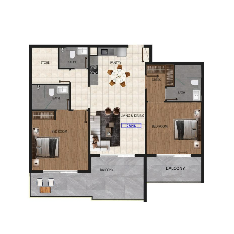 Apartments plan