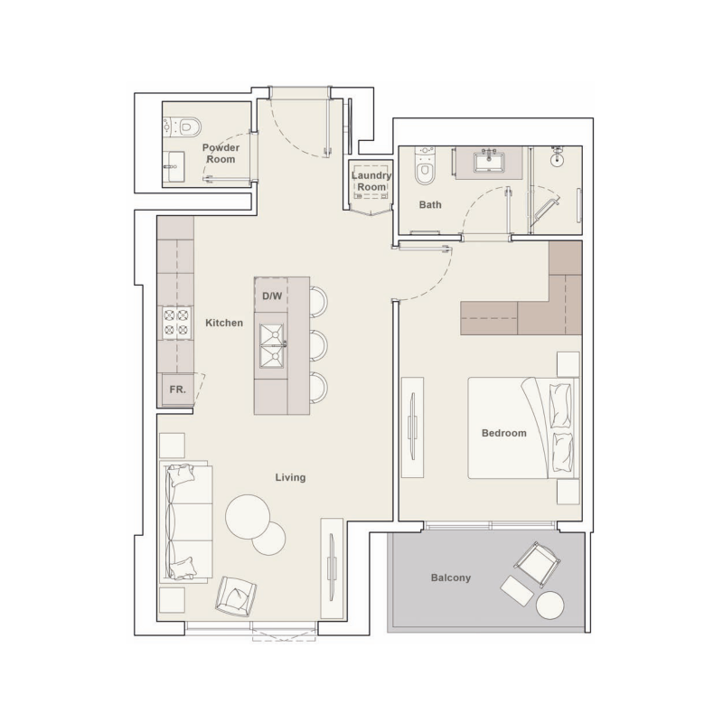 Apartments plan