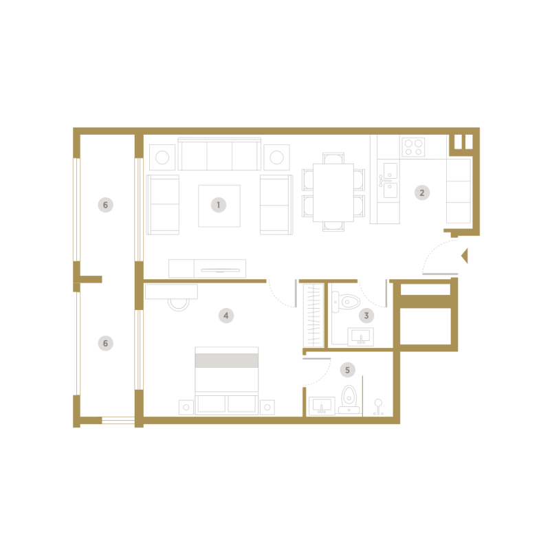 Apartments plan