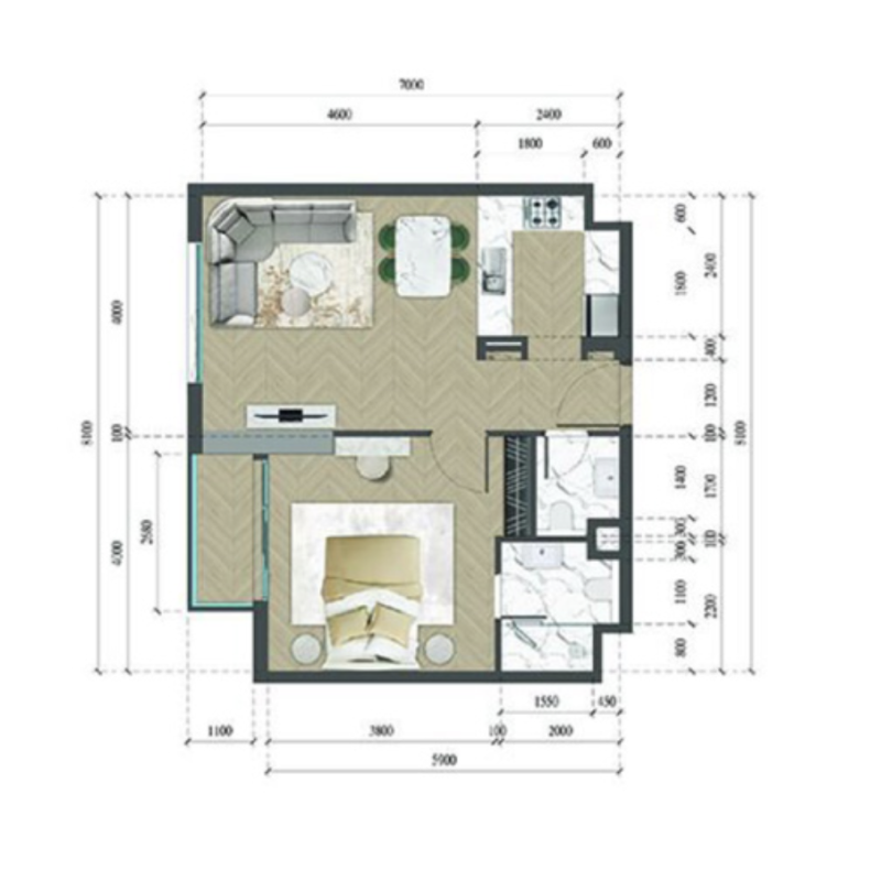 Apartments plan