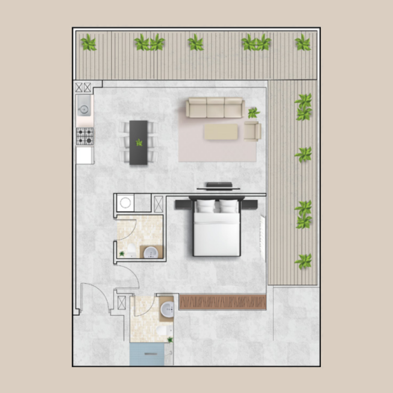 Apartments plan