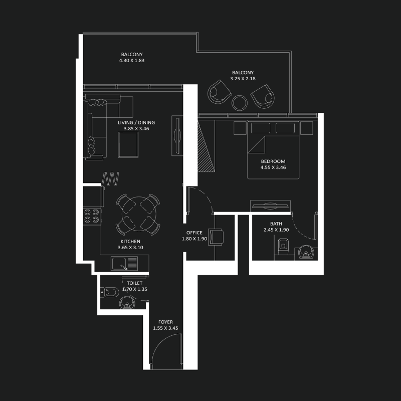 Apartments plan