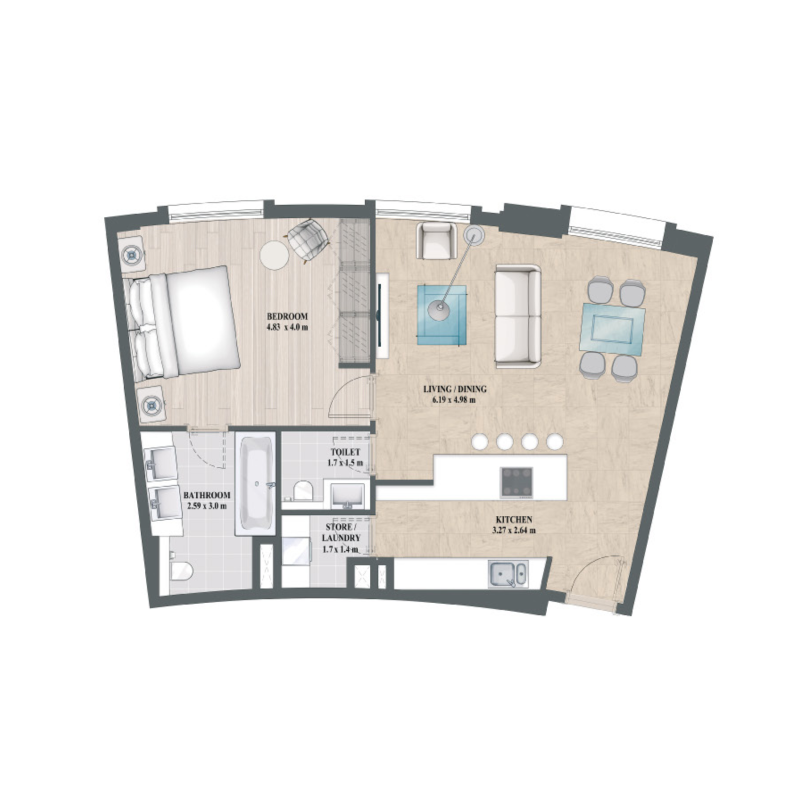 Apartments plan
