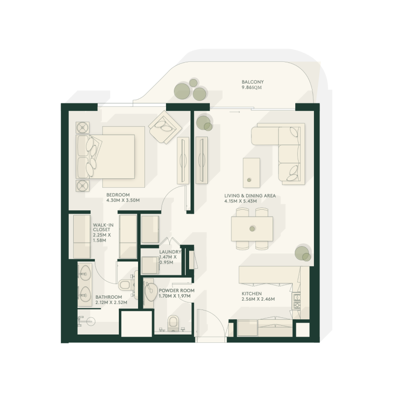 Apartments plan