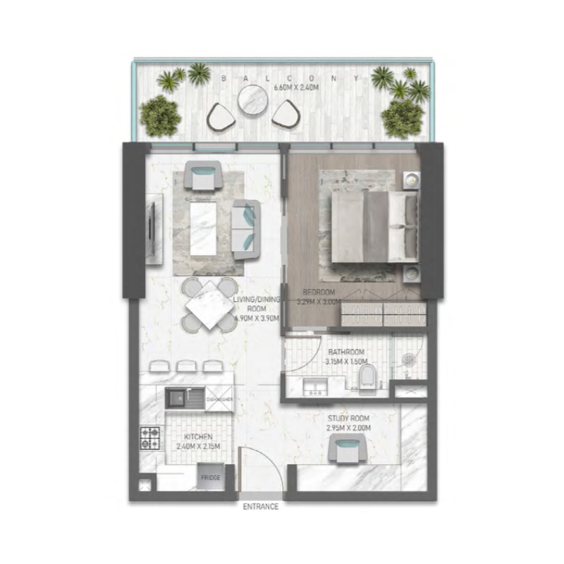 Apartments plan