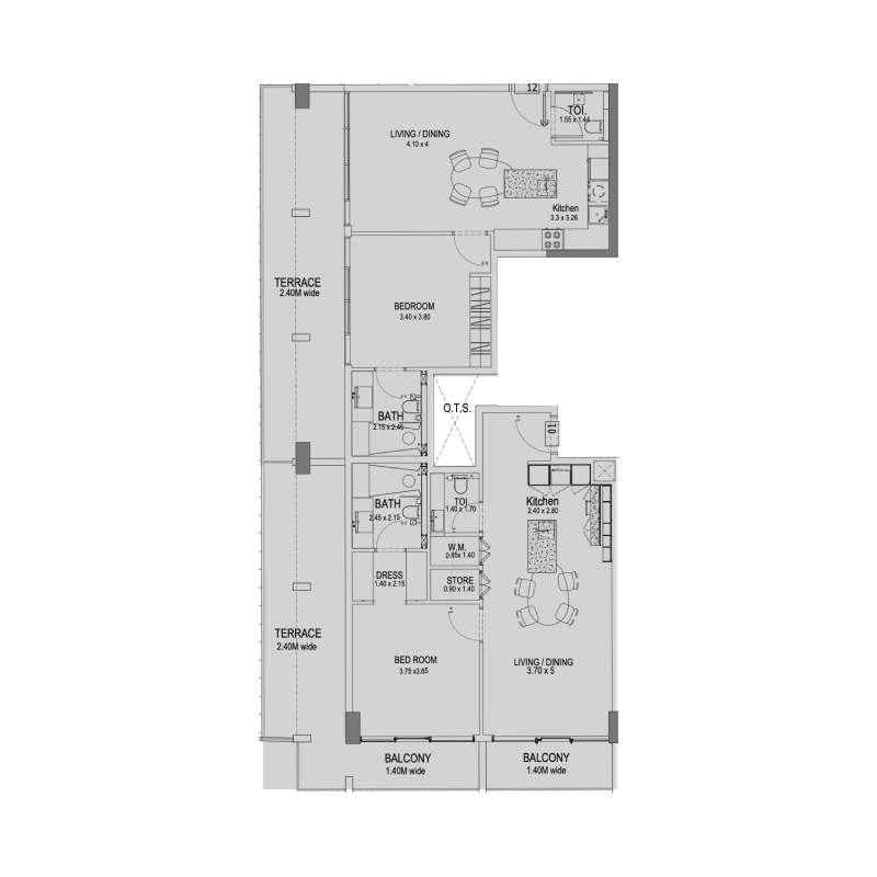 Apartments plan