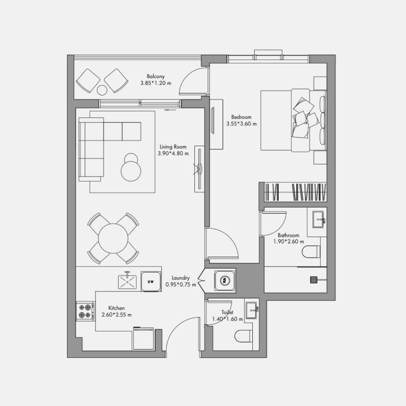 Apartments plan