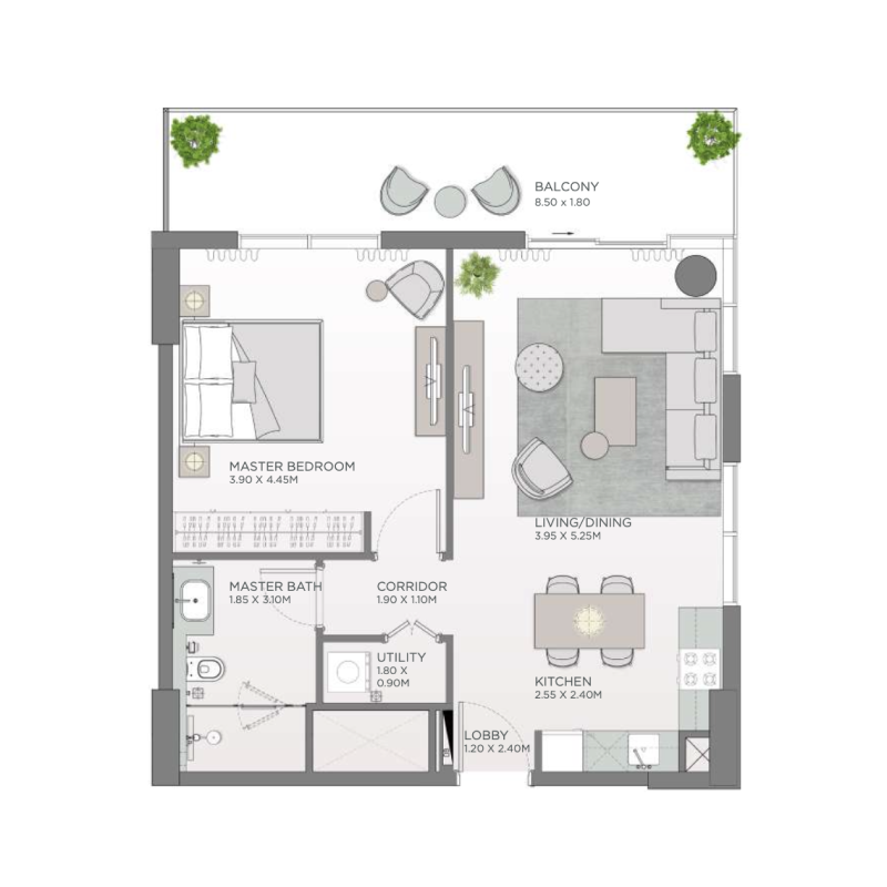 Apartments plan