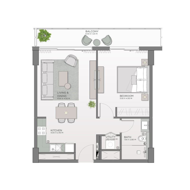 Apartments plan